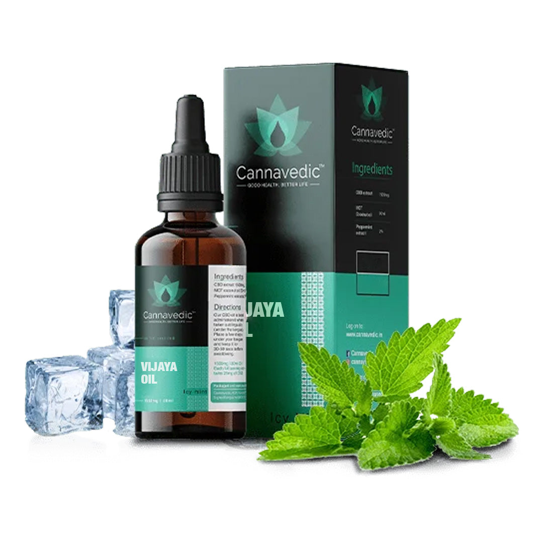 Pure Vijaya Oil ICY MINT 1500mg | 30ml - 50mg/ml