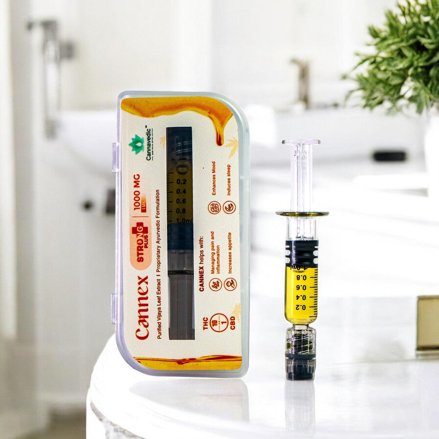 CannEx THC+CBD Oil | Cannabis India | THC Oil India – Cannavedic