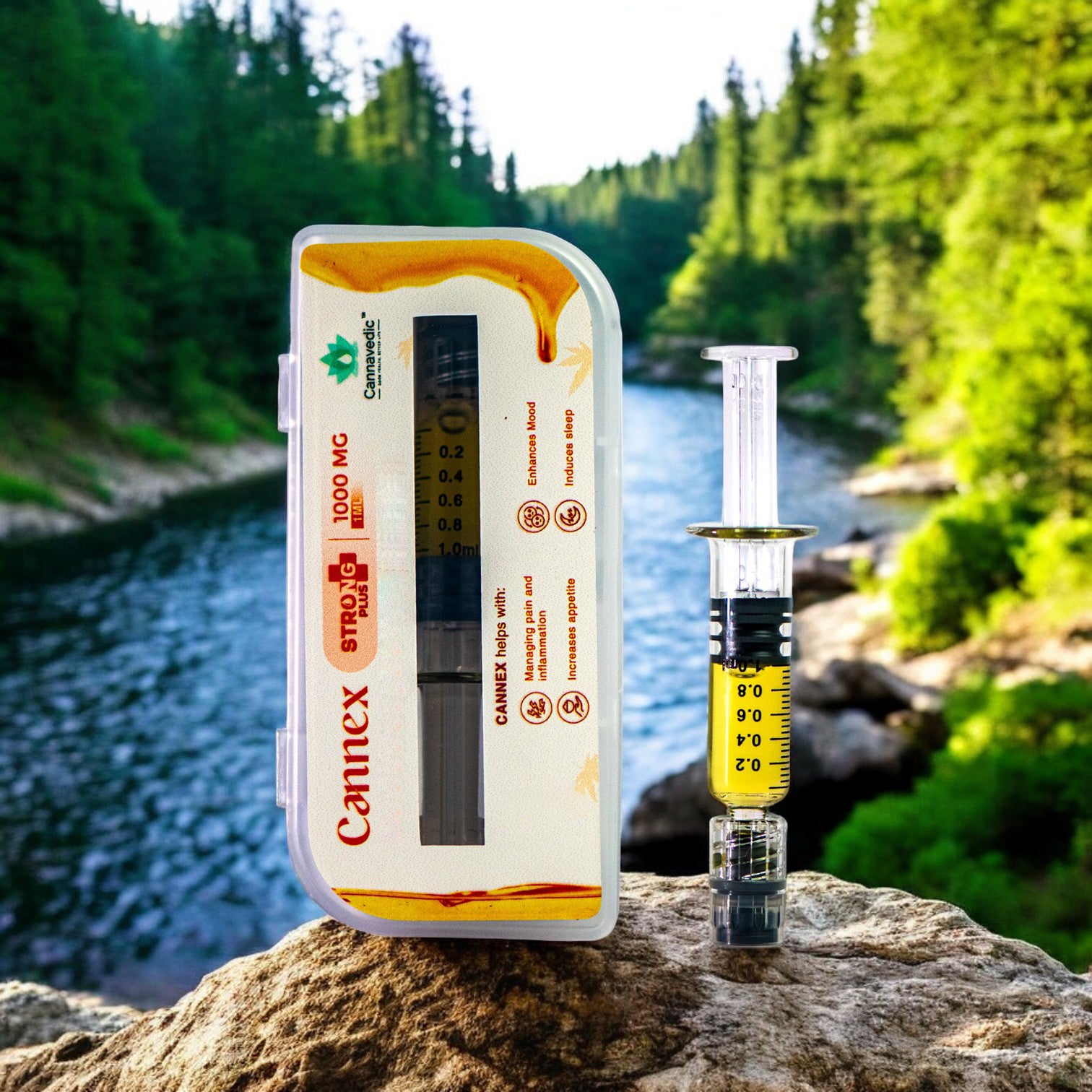 CannEx THC+CBD Oil | Cannabis India | THC Oil India – Cannavedic