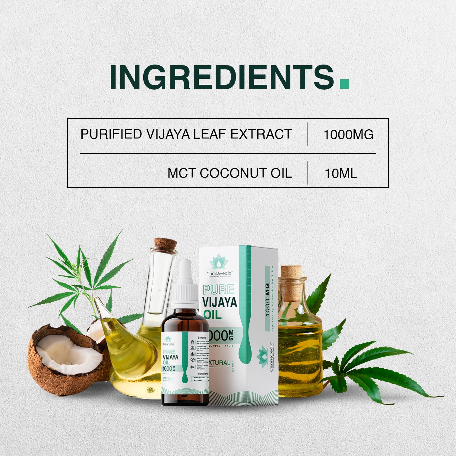 CBD Extract In India | Natural Pure CBD Oil – Cannavedic