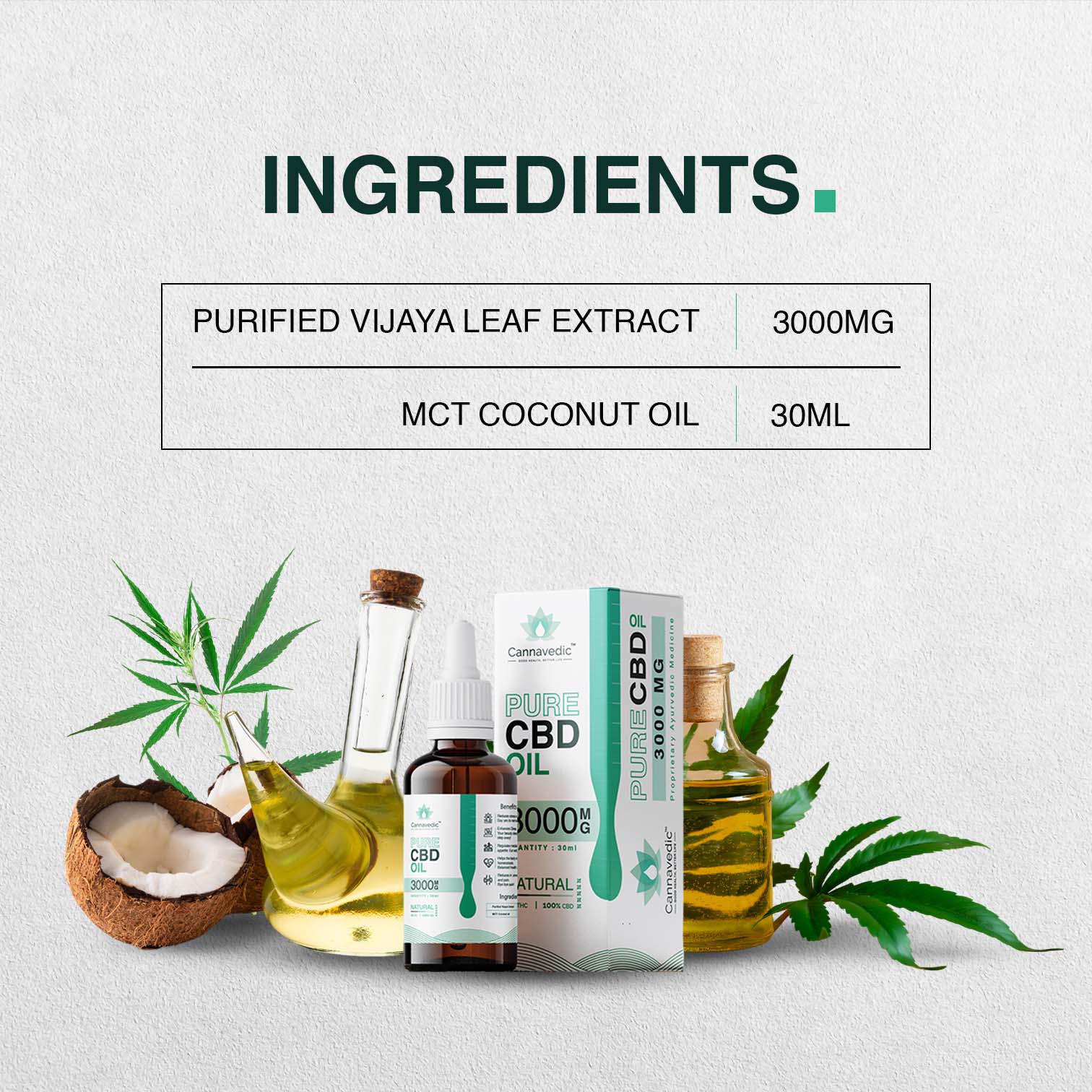 CBD Oil Natural (3000mg) | Pure CBD Oil | Buy CBD Pure Oil