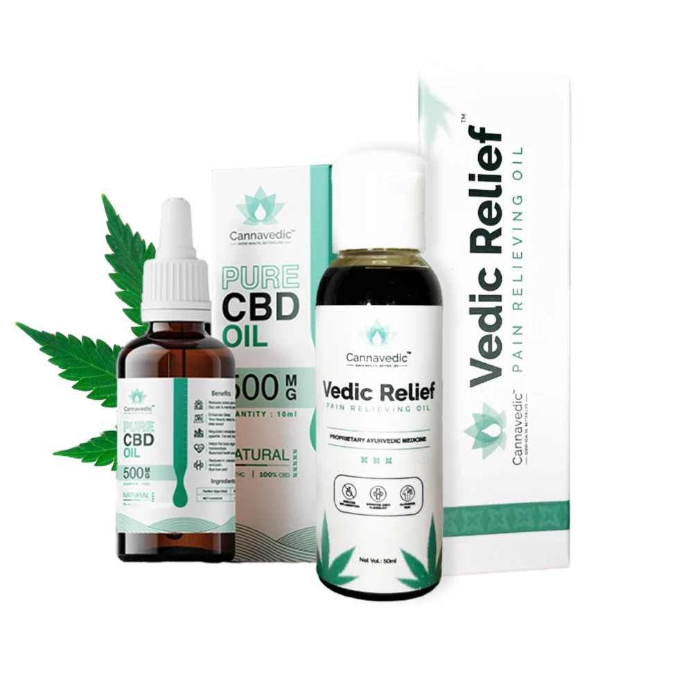 Pure CBD Oil and Vedic Pain Relief Oil